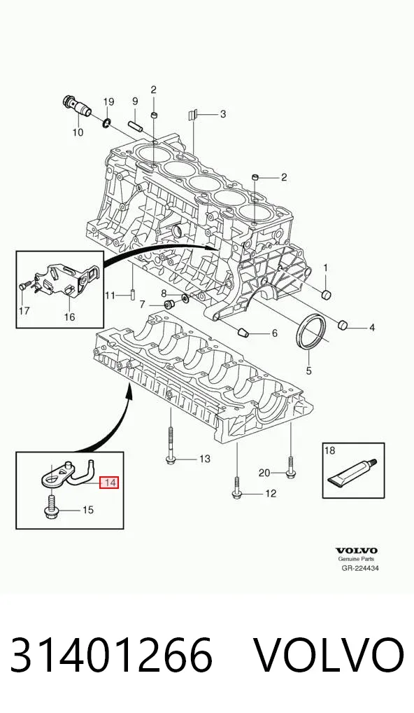  31401266 Volvo