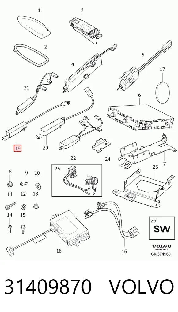  31409870 Volvo