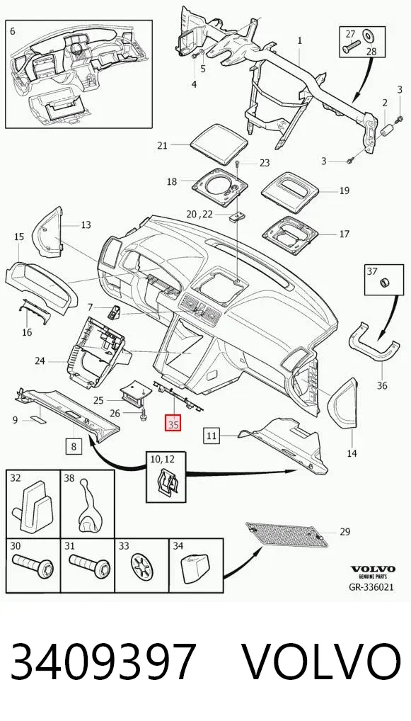  3409397 Volvo