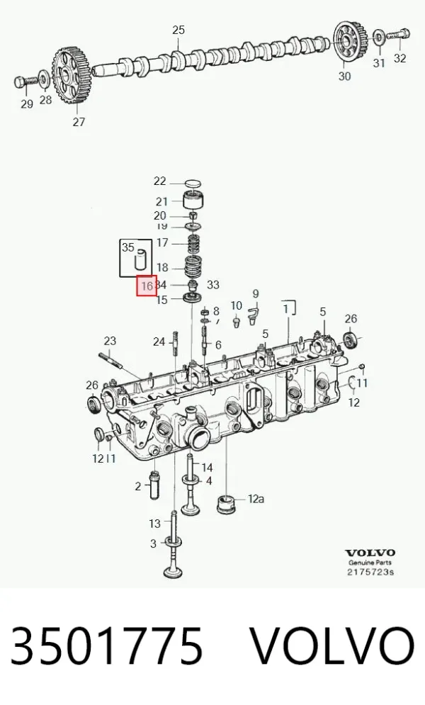  3501775 Volvo