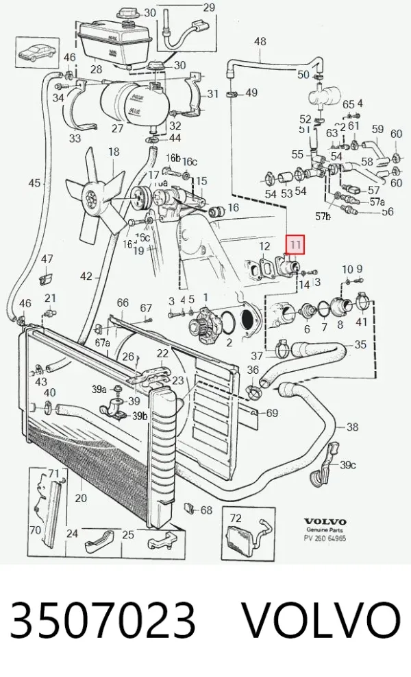  3507023 Volvo