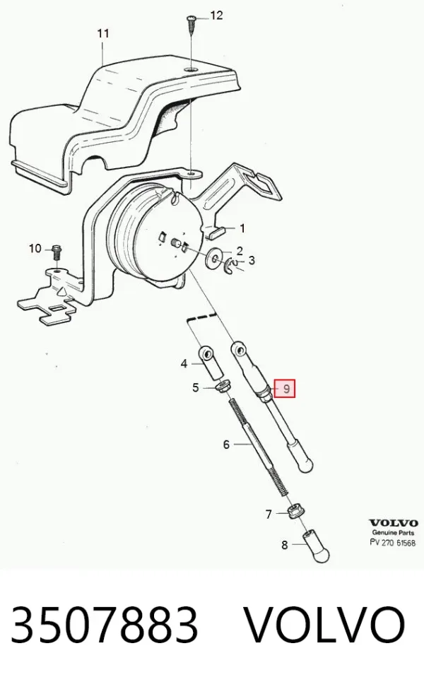  3507883 Volvo