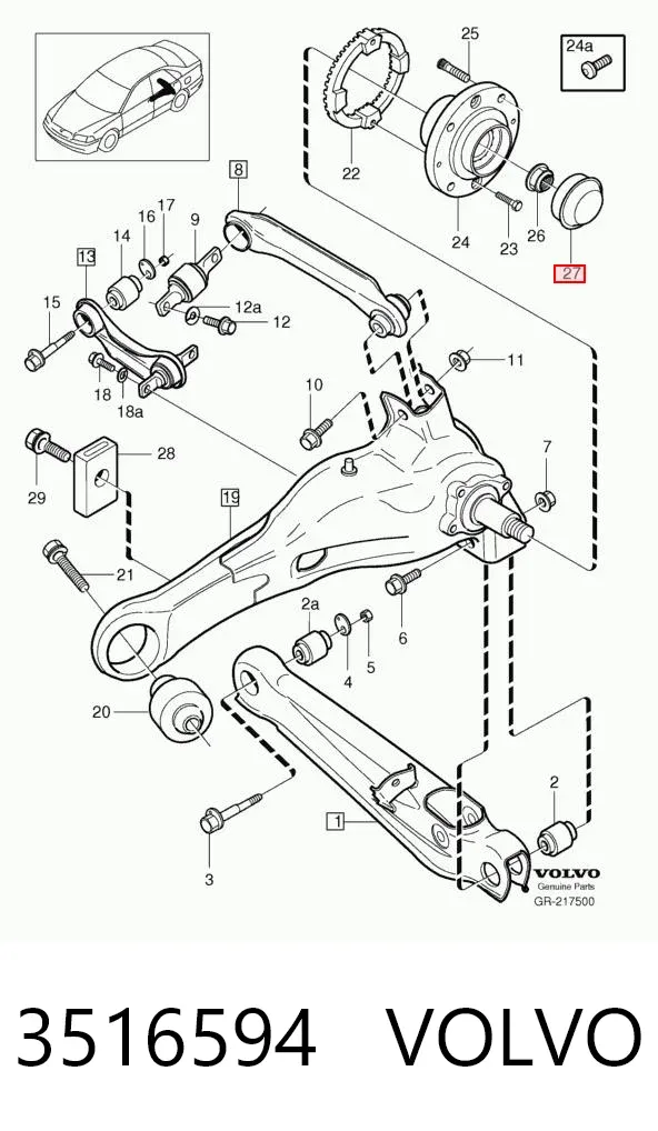  3516594 Volvo