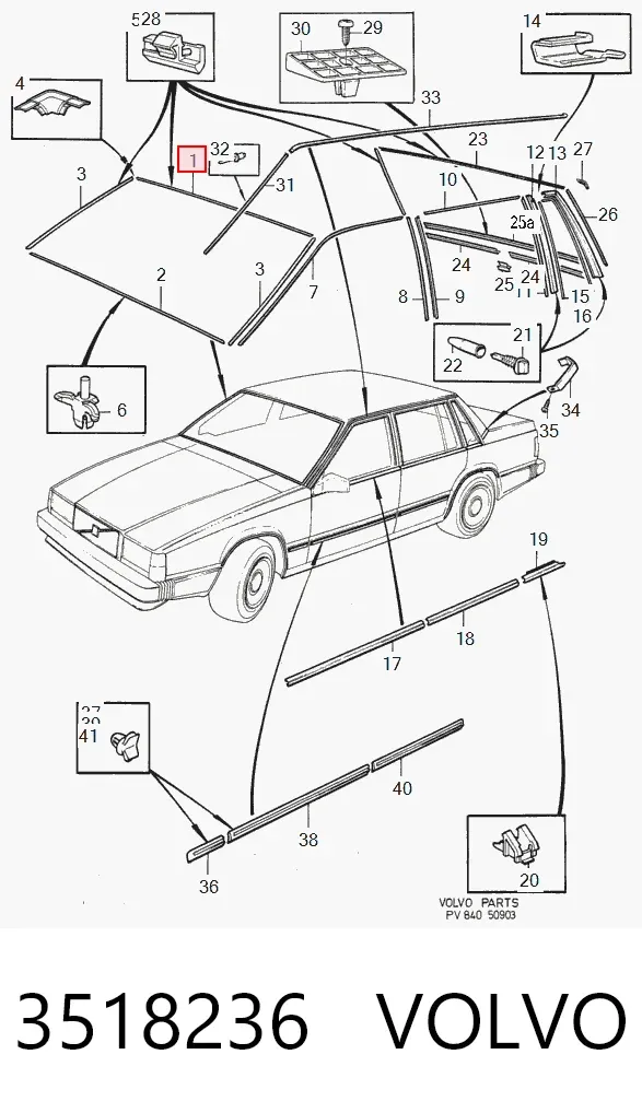  3518236 Volvo