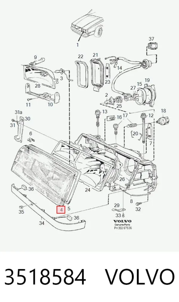  3518584 Volvo