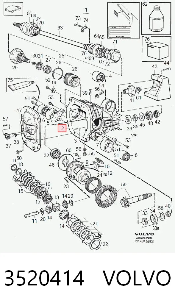  3520414 Volvo