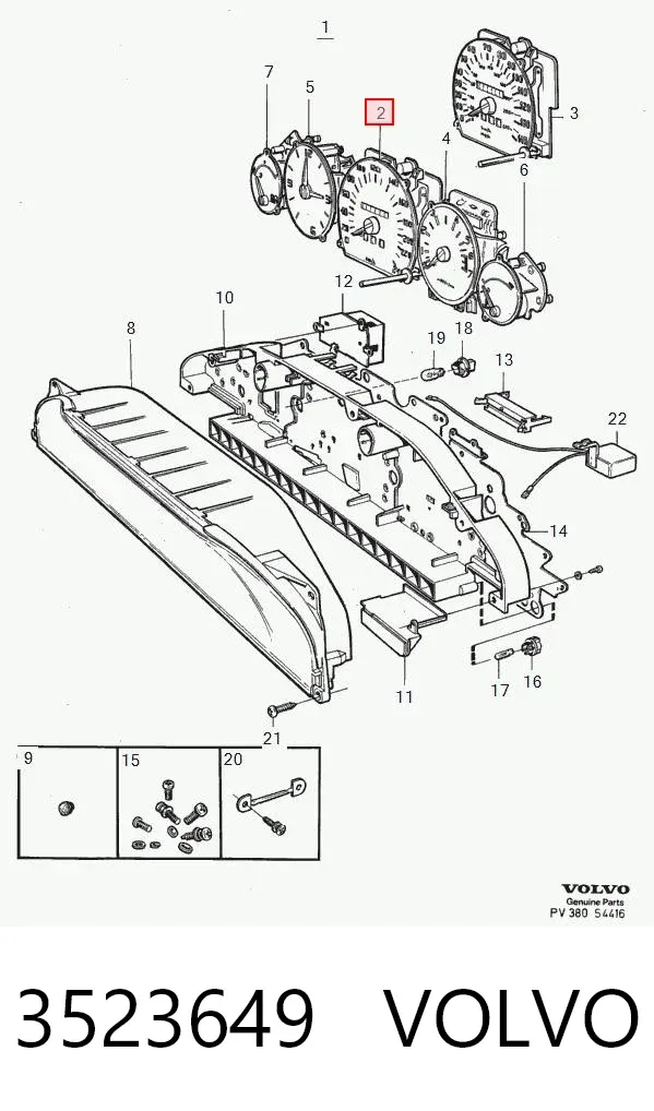  3523649 Volvo