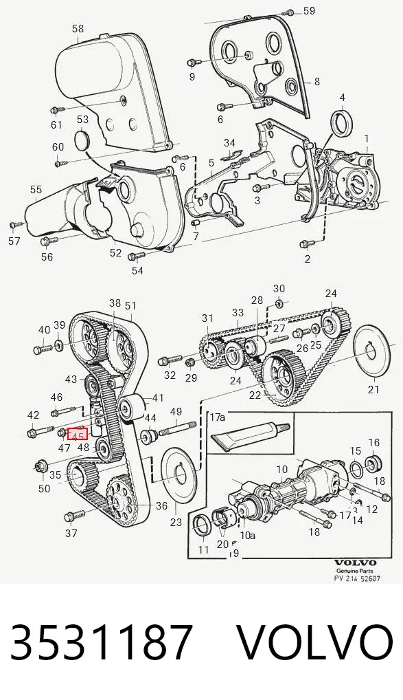  3531187 Volvo