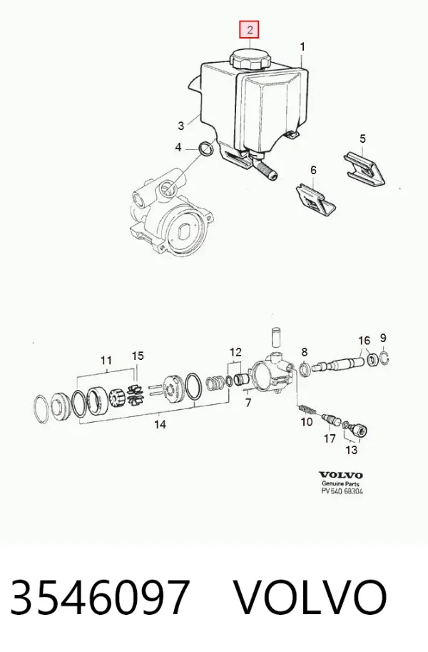  3546097 Volvo