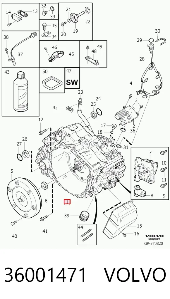 АКПП 36001471 Volvo