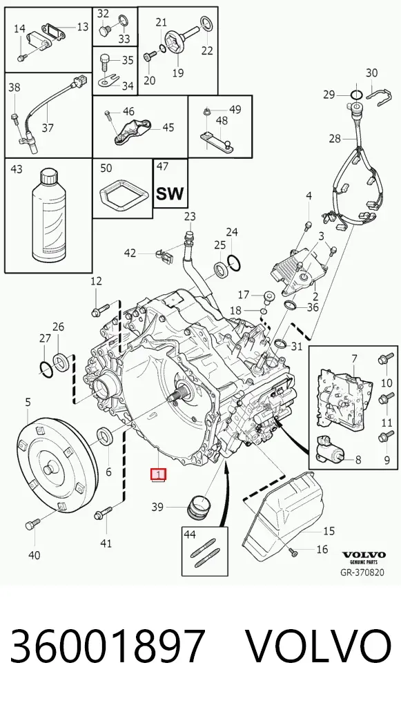 АКПП 36001897 Volvo