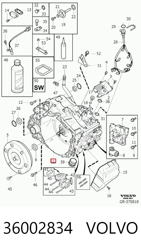 АКПП 36002834 Volvo