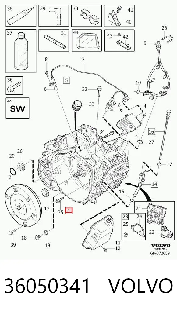 АКПП 36050341 Volvo