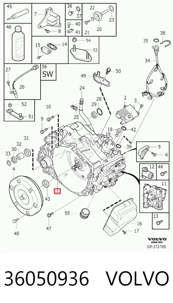 АКПП 36050936 Volvo