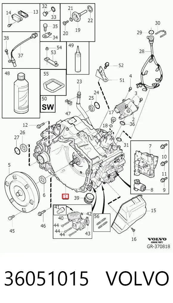 АКПП 36051015 Volvo