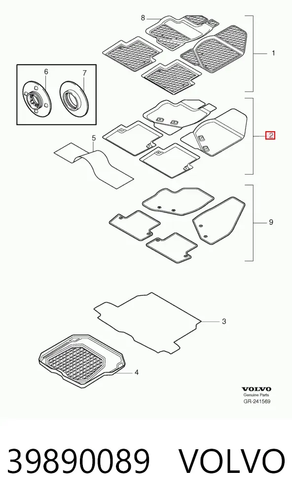  39890089 Volvo