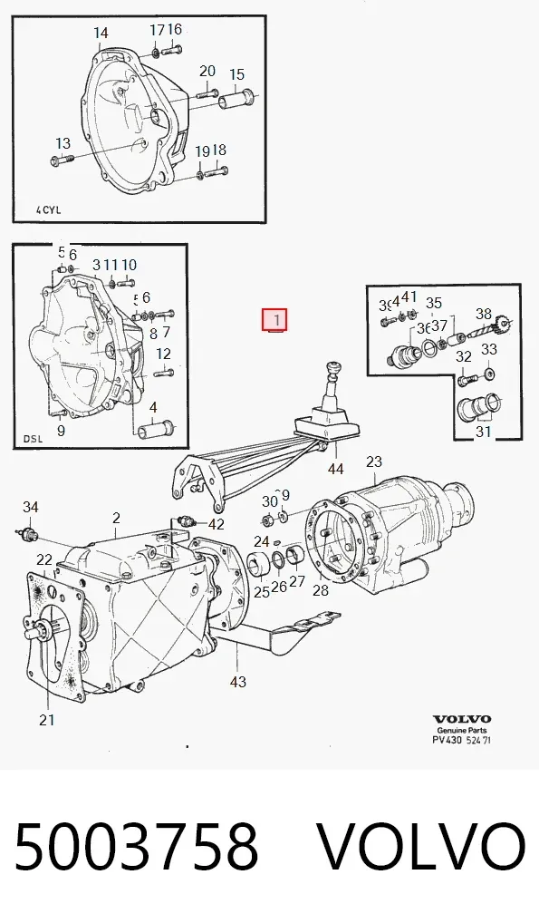  5003758 Volvo