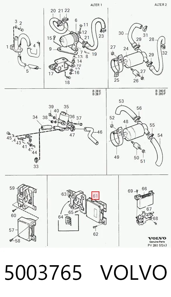  5003765 Volvo