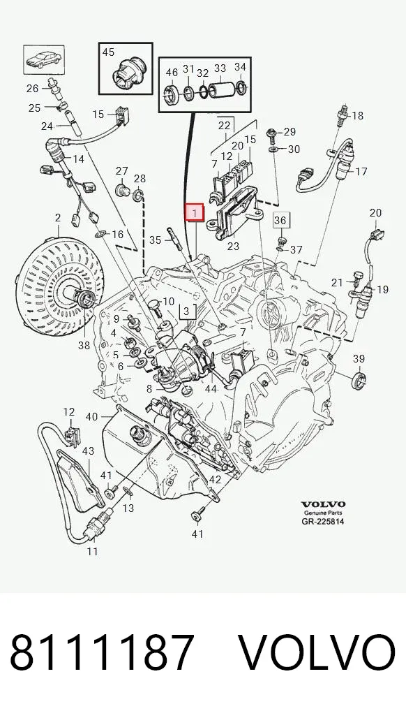 АКПП 8111187 Volvo