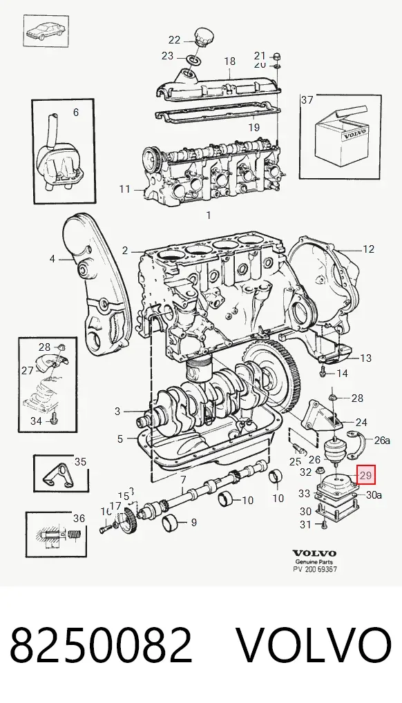  8250082 Volvo