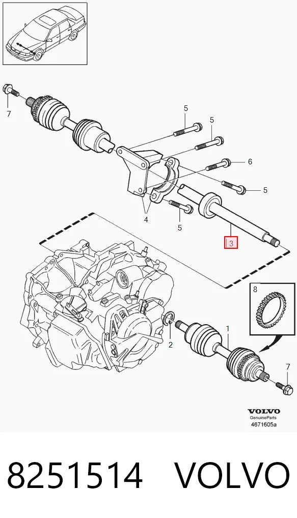  8251514 Volvo