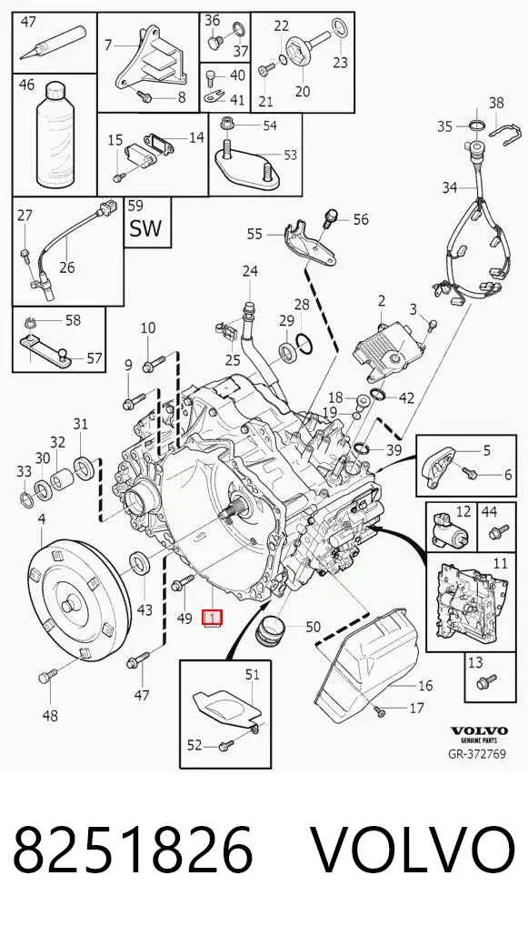 АКПП 8251826 Volvo