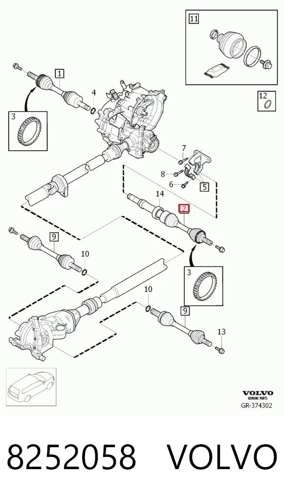 8252058 Volvo