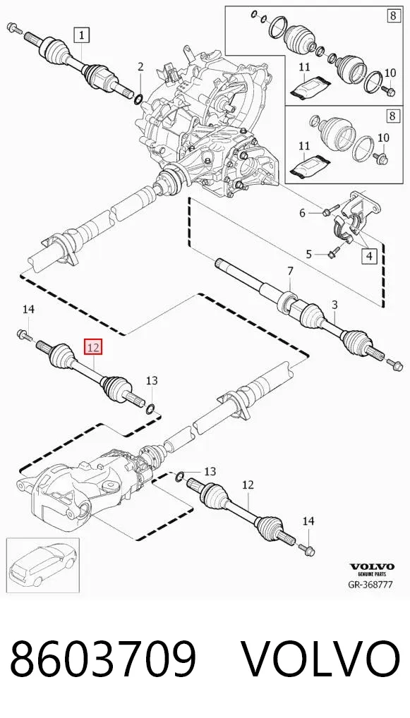  8603709 Volvo