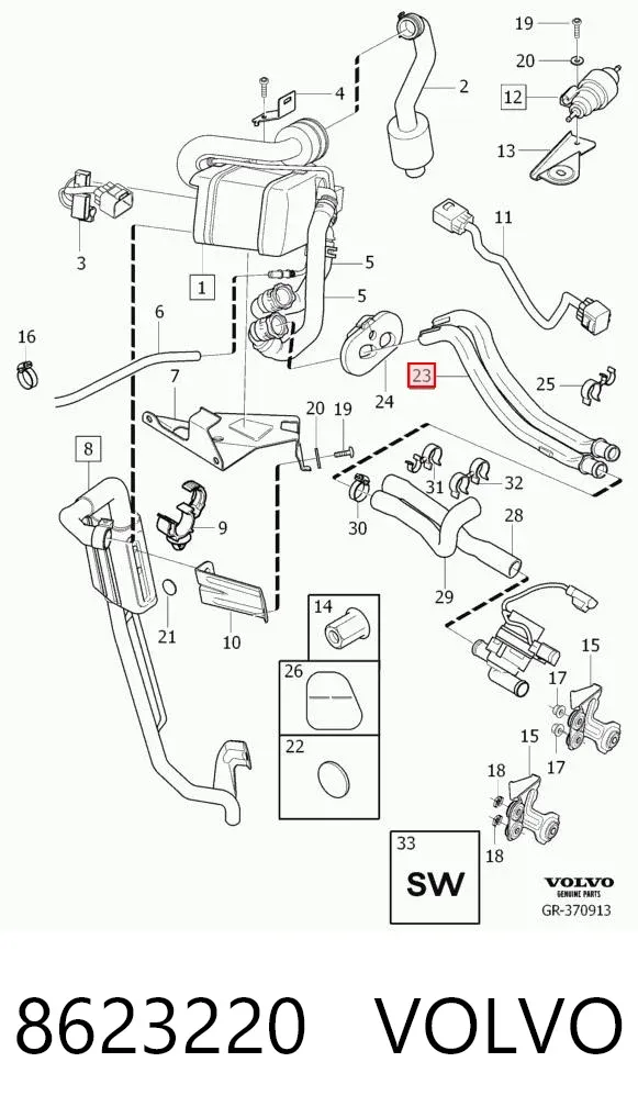  8623220 Volvo