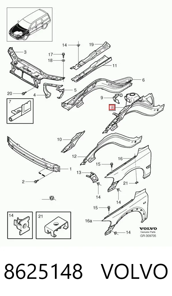  8625148 Volvo