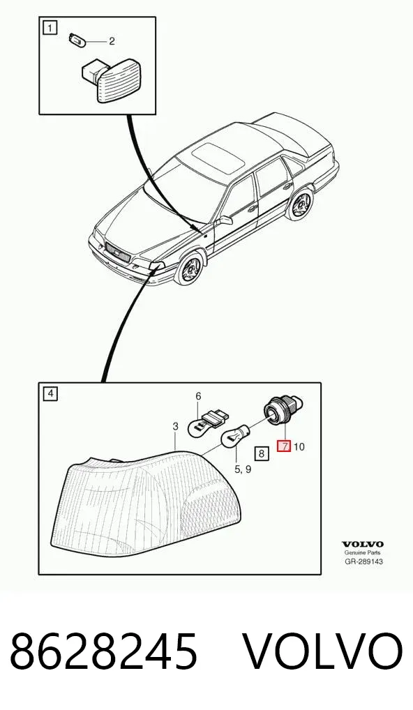  8628245 Volvo