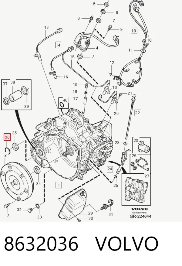  8632036 Volvo