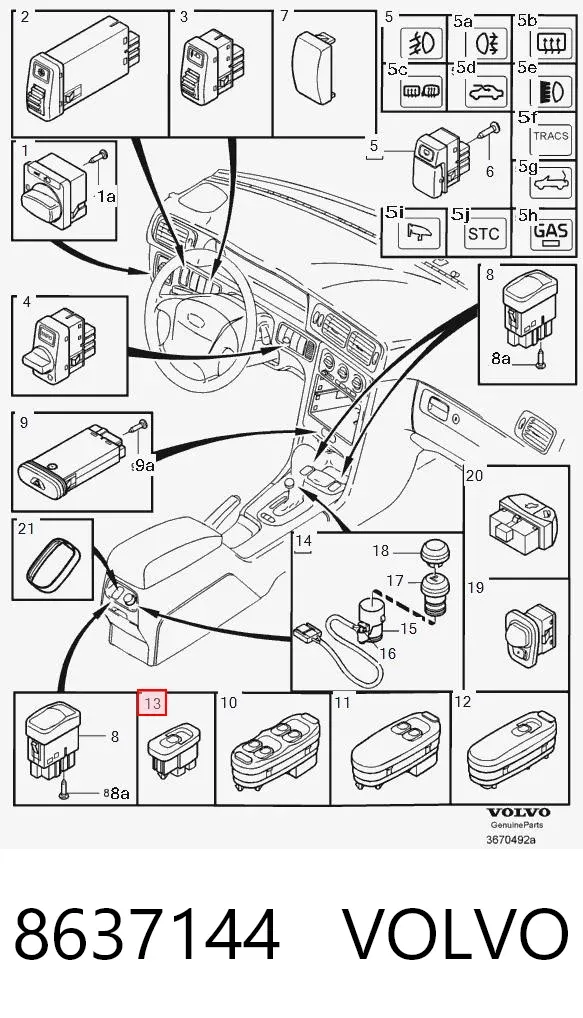  8637144 Volvo