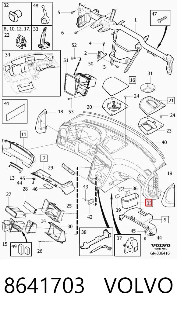  8641703 Volvo