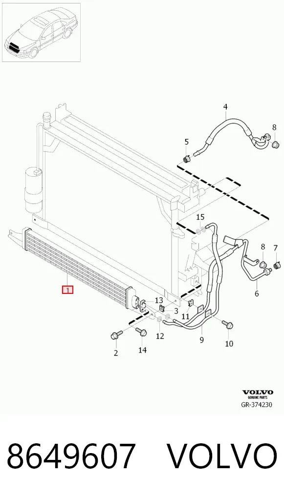  8649607 Volvo