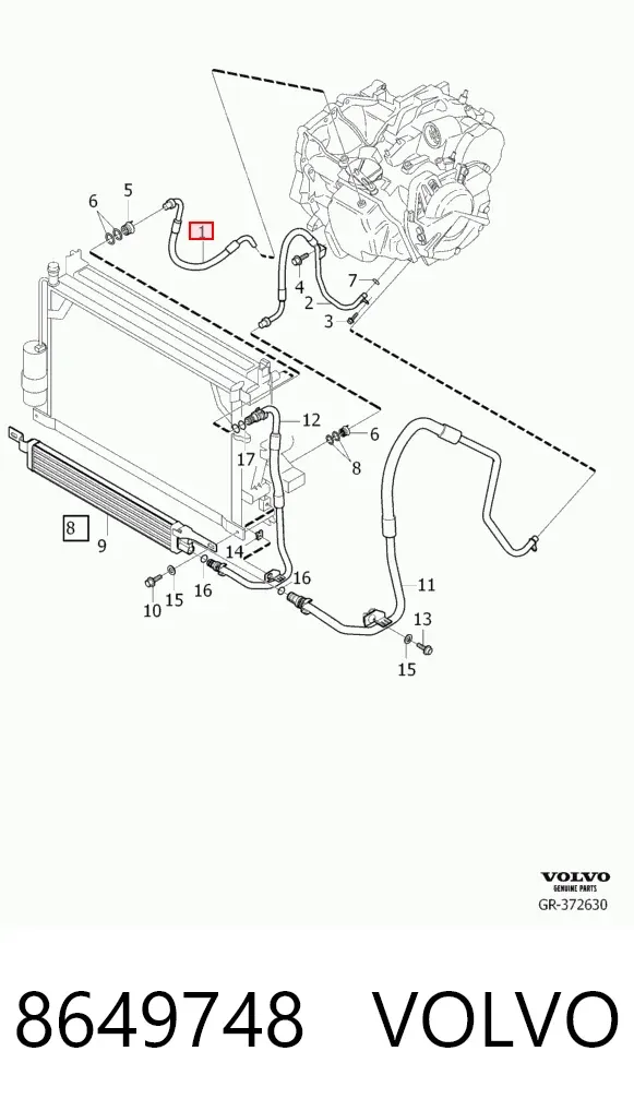  8649748 Volvo