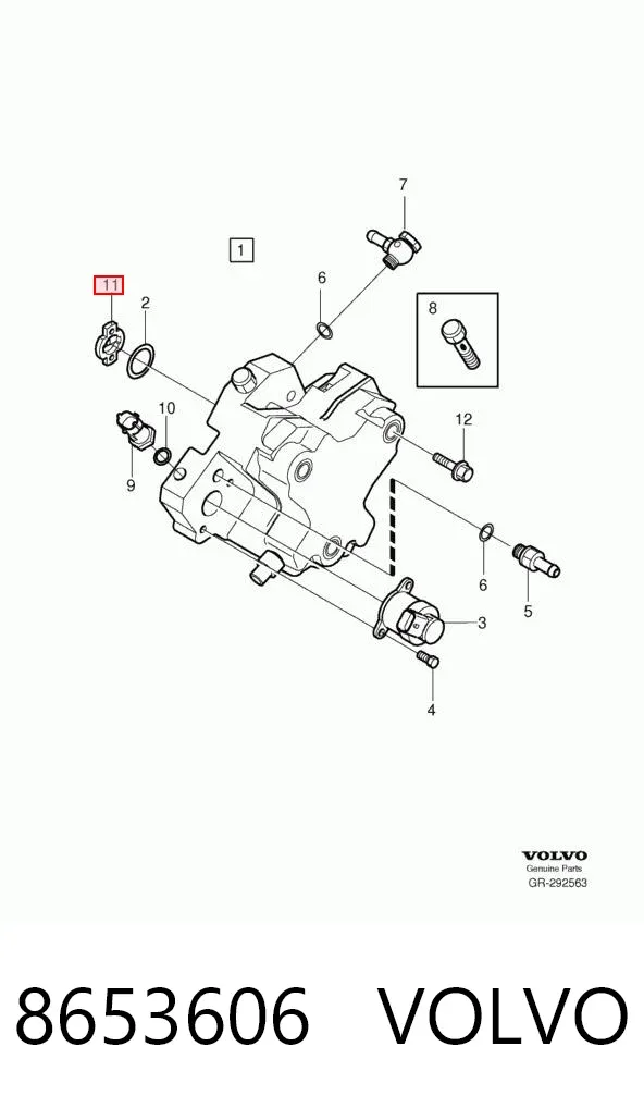  8653606 Volvo