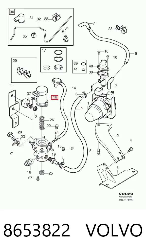  8653822 Volvo