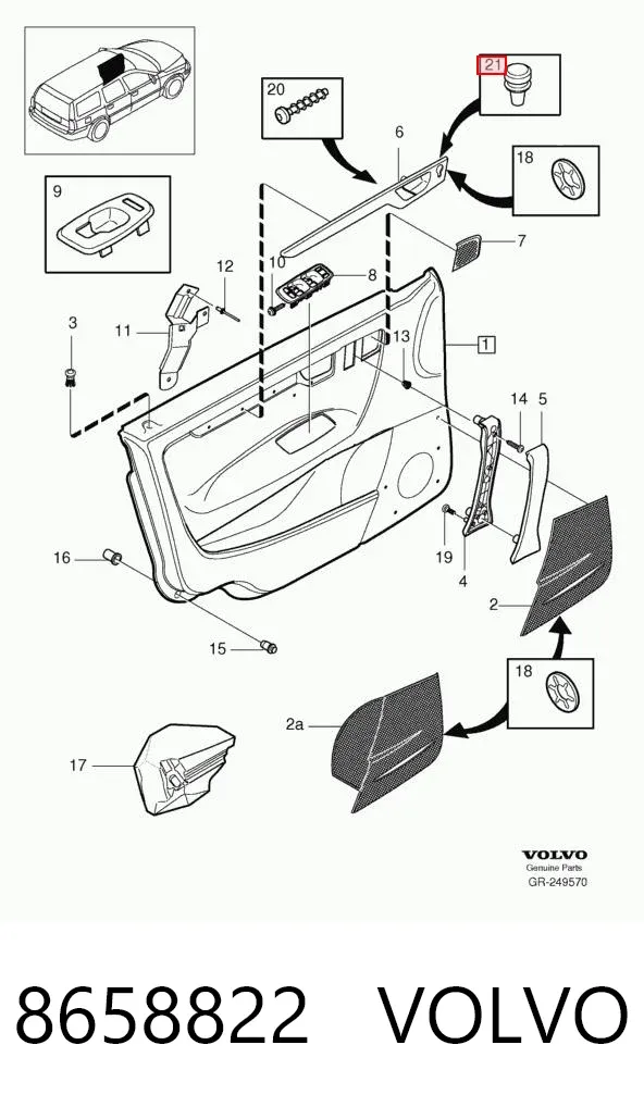  8658822 Volvo