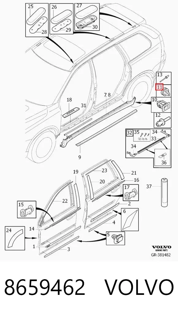  8659462 Volvo