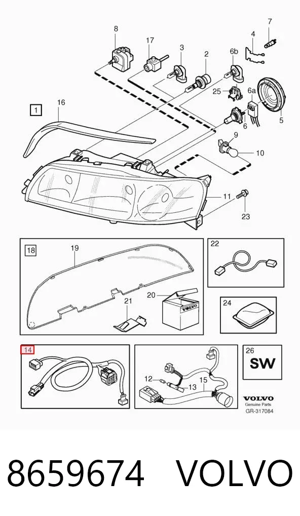  8659674 Volvo