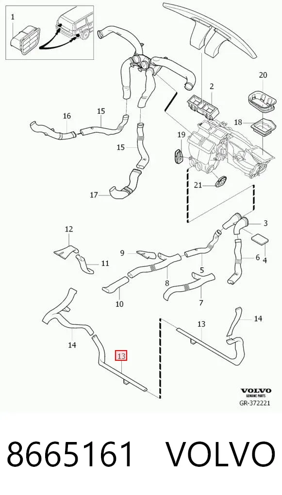  8665161 Volvo