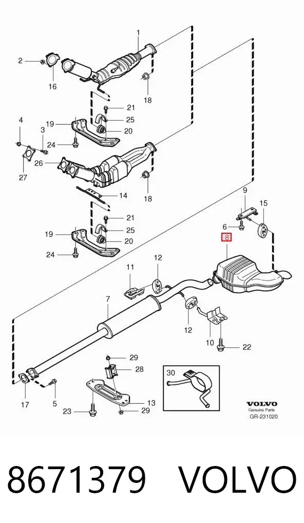  8671379 Volvo