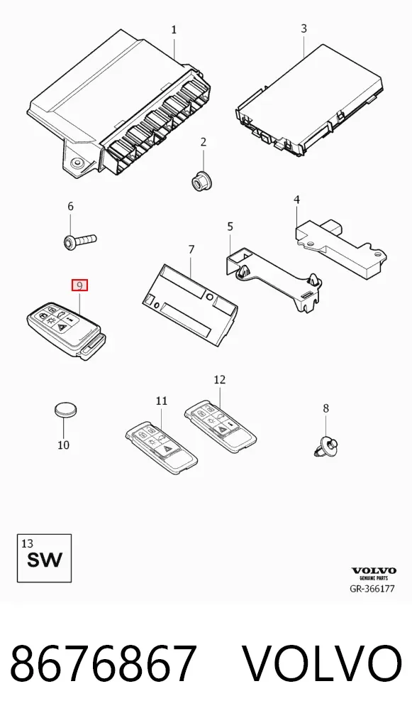  8676867 Volvo
