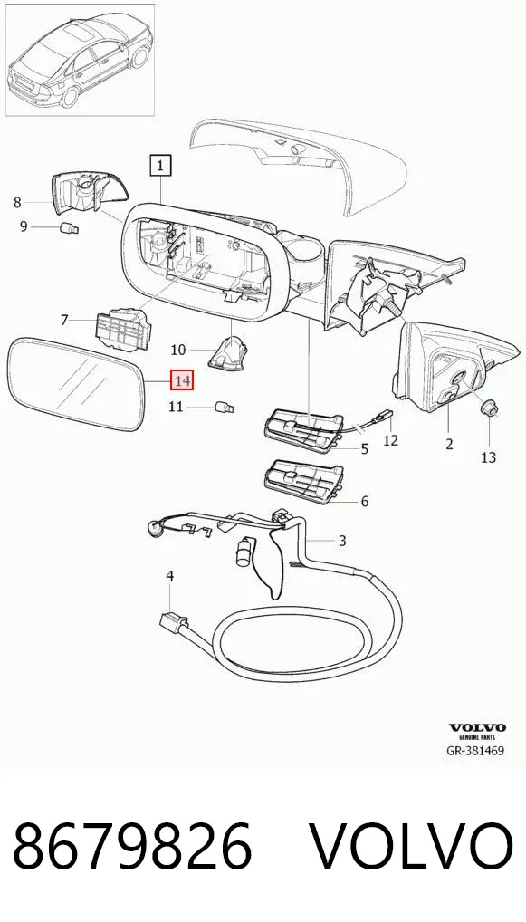  8679826 Volvo