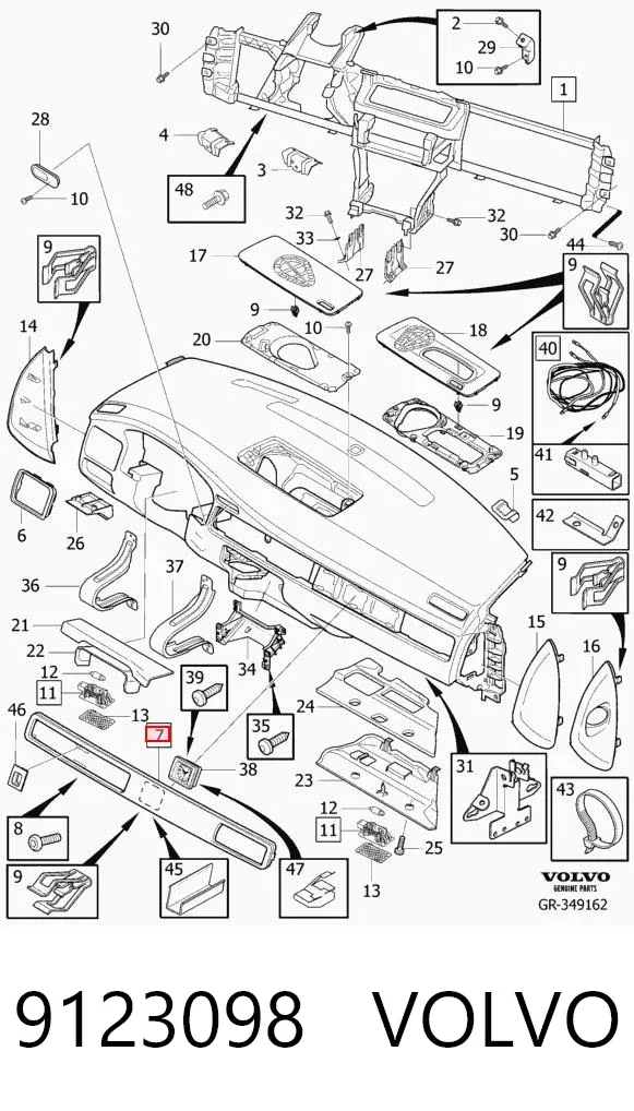  9123098 Volvo