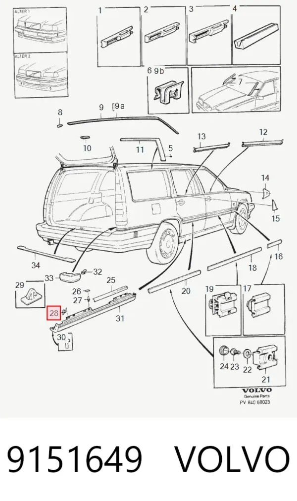  9151649 Volvo