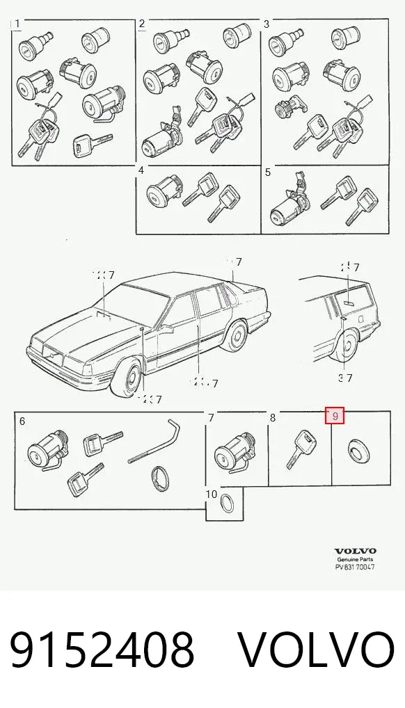 9152408 Volvo