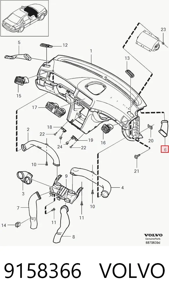  9158366 Volvo