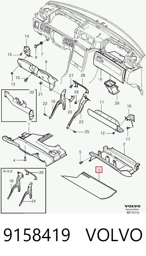 9158419 Volvo